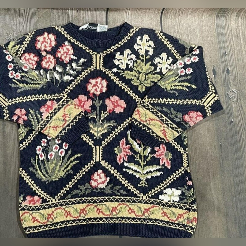 Vintage Cedars knitted Sweater